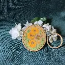 01-orange flowers keyring.webp