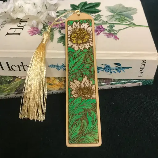 Painted Daisies Bookmark