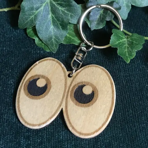 Eyes - Emoji Style Keyring