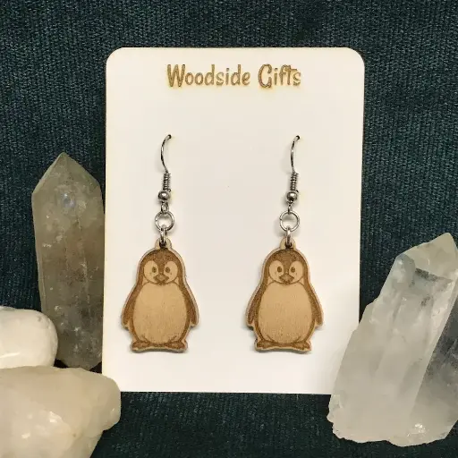 Penguin - Dangly Earring