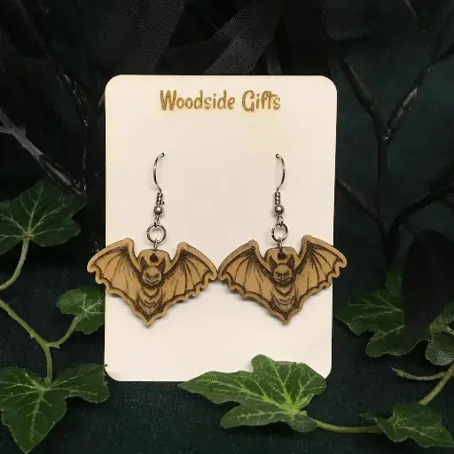 Vampire Bats - Dangly Earrings