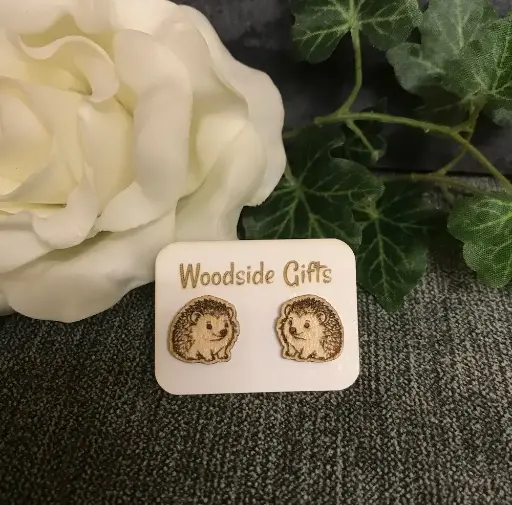 Hedgehog Stud Earrings