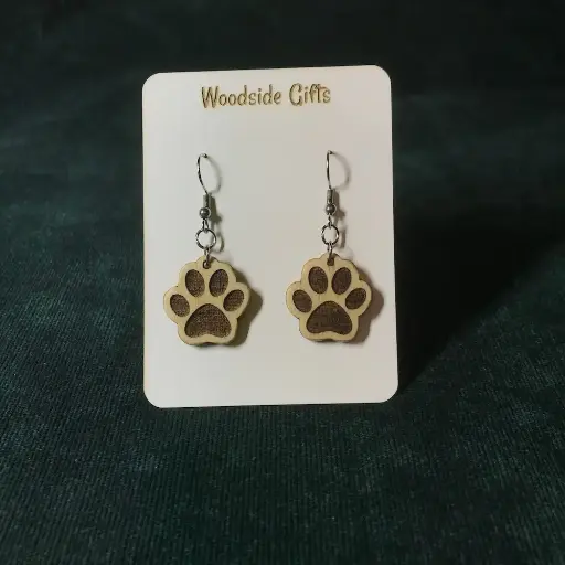 Paws - Dangly Earrings